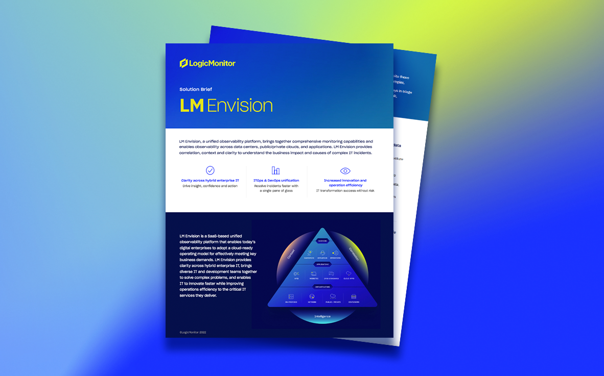 雷竞技手机下载LM Envision解决方案简介